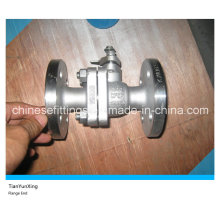 2PC Manual ANSI Flanged CF8m Stainless Steel Floating Ball Valve